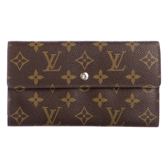 LOUIS VUITTON Porte-Trésor Monogram Canvas International Wallet Full Inclusion - Picture 1 of 12
